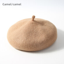 (Color J)Childrens Wool Beret Hat With Casual Style And Soft Material Autumn Use Seasonal