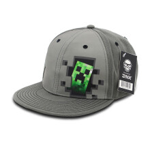(Style B)Minecraft Street Style Baseball Cap With Wide Brim For Men And Women Summer Wear