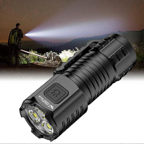 Three-Eyed Monsters Mini Flash Super Power Flashlight Flashlight Strong Light 2