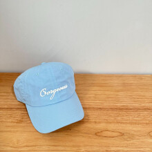 (Style N)Baby Boys Girls Summer Cap With Wide Brim Cute Letter Embroidery For Kids Active