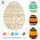 (1set) Easter Egg Painting Kit,Custom Wooden Egg with Kids Name,DIY Easter Craft Set 2