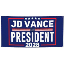 Vance 2028 Banner for President Flag Banner for Room Yard Garden Decor