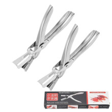 (2pcs With Box) Ergonomic Superior Classic Crawfish Sheller Hands Peeler Shell Crayfish Tool - Fast Chic Opener Mess-Free Clean