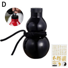(Black) Sports Gourd Water Cup 800ml Portable Travel Cup