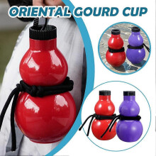 (Red) Sports Gourd Water Cup 800ml Portable Travel Cup