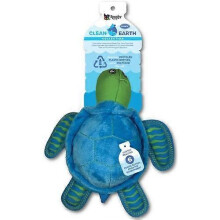 Spunky Pup Clean Earth Turtle Plush Large, 1 Each