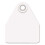 Agritags AgriLabs Medium Blank AgriTags White 25's, 1 Count 1