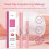 (Pink) Matte Lip Coat Durable Non Fading Waterproof Lip Protection 3