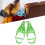 Double Backpack Shoe Holster - Silicone Clips L/XL 5