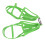 Double Backpack Shoe Holster - Silicone Clips L/XL 14