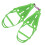 Double Backpack Shoe Holster - Silicone Clips L/XL 16