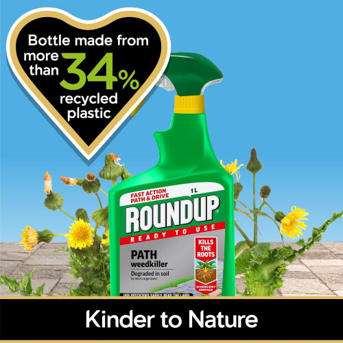 Roundup Path & Drive Weed Control 1L | Ready to Use Spray 2