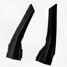 Front wiper diversion cover plates for Ix35, compatible with UK models 861532S000 and 861542S000.