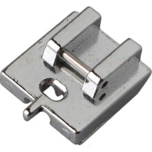 Invisible Zipper Foot with Snap-On Tail for Concealed Zips in UK Dressmaking and Sewing
