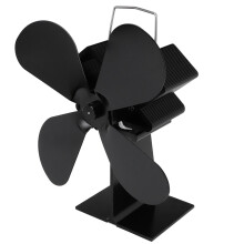 Ventilador para fogão a lenha movido a calor: Circulação eficaz de ar quente e operação silenciosa com tecnologia de economia de energia.