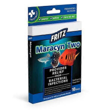 Fritz Aquatics Maracyn Two Freshwater And Saltwater Treatment, 10 Count