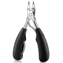 Professional Podiatrist Toenail Clippers for Thick Ingrown Nails - Super Sharp Curved Blades for UK Seniors