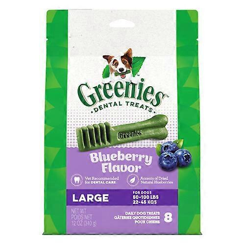Greenies Large Blueberry Treat Pack, 12 Oz