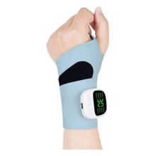 (Blue)Sleek Superior Unique Cordless Tenosynovitis Relieves Wrist Rechargeable Portable Vibration Massager Electric