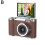 (Brown) 4K Digital Camera 48MP Kid Camera Autofocus Vlogging Camera 2.4inches 1