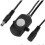 Mini PIR Motion Detector for LED Strips - 5A DC 5-24V Black Sensor for Home Automation Projects 4