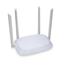 AC1200 Dual-Band Wi-Fi Router with Gigabit Ethernet - 4x5dBi Antennas, UK-Compatible Version for Fast Internet
