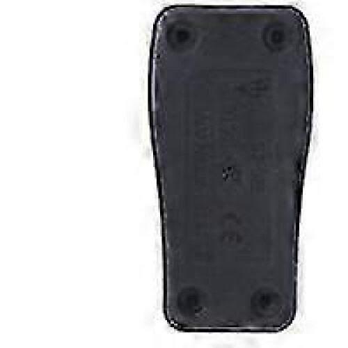 CE-certified black push button double control switch for UK table and floor lamps, sold singly. 1