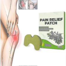 Warming Herbal Knee Patches for Natural Pain Relief - Soothe Back, Neck, and Shoulder Discomfort with Wormwood Heat Therapy