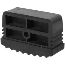 Non-slip rubber foot covers for ladders, ensuring safe UK use with protective pads for stability.