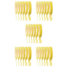 30 Rolls Fine  Tape 1/16,7/10,1/8,1/4,1/2,3/4 Inch X 55Yard, Fineline Masking Tape, Painters Automotive Masking Tape