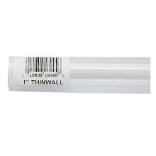 Lee's Rigid Thinwall Tubing - Clear, 36 Inch long (Pack of 1)