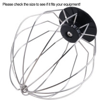 4X Stainless Steel Balloon Wire Whip Mixer Attachment for EPRO Flour Cake Balloon Whisk Egg Cream Kitchen Tool