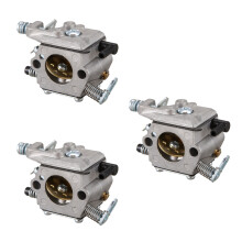 3X Carb Carburatore per 025 023 021 MS250 MS230 Zama Motosega Walbro Sostituire Argento