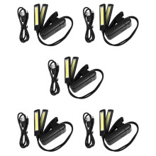5X Music Stand Light Clip LED Lamp - No Flicker, 6 Levels of Brightness - Also for Book Reading, Orchestra
