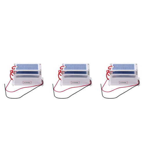 3X 60G/H Ozone Generator Air Cleaner Ozonizer Purifier Treatment Formaldehyde Remove Odor Ozone Machine 220V