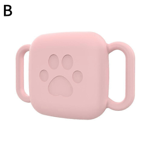 (A)Pet Collar Case Silicone For Tile Mate Tracker 2024 Protective Cover Dog Cat