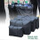 (Black) Waterproof Heavy Duty Oxford Bag Camping Moving Storage Bag w Zips 3