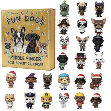 Fun dogs advent calendar, a festive UK countdown treat for pet lovers during the holiday season.
