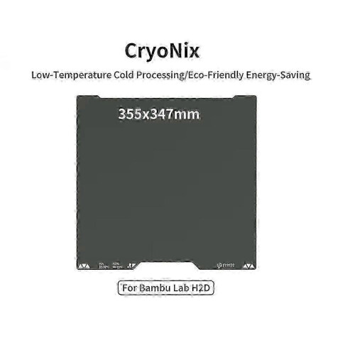 Upgraded CryoNix Build Plate for H2D 3D Printers - Enhanced Performance for UK Hobbyists 2