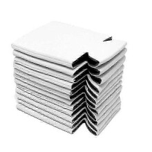 Set of 10 neoprene beer can coolers, perfect UK pub-style sleeves to keep drinks chilled for longer.