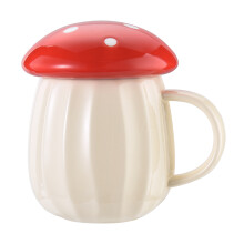 Cadeaux pour femmes : Mug champignon mignon en céramique, ensemble de tasses à thé kawaii, design réaliste de champignon, décoration en