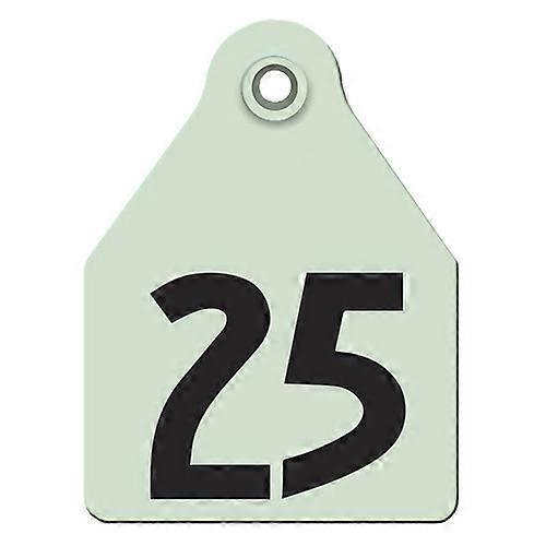 Agritags AgriLabs Maxi Numbered AgriTags 1-25 Green, 1 Count