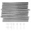 Stainless Steel Canopy Net Frame Set with Brackets for 1.5m Bed, Elegant Bedding Enhancement 4