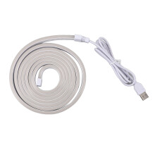 Neon Rope Light 2m / 6.56ft White USB 5V Silicone