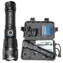 Ultra-Bright 90,000 Lumen LED Tactical Flashlight, Reliable for Outdoor and Emergency Use