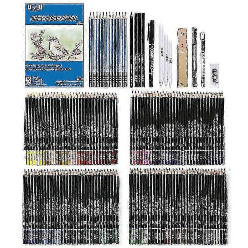 Set of 145 Drawing Pencils for Artists, Students, and Creative Sketching Projects 1