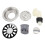 304 Steel Round Floor Drain 9cm Odour Controller 1