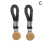 (C)Beech Round Head Storage Clip Hanging Rope Clips Kitchen Towel Clip 1
