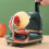 (Blackish green) Hand-Cranked Apple Peeler & Slicer - Fruit Processing Machine Multifunction 4