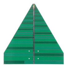 Log periodic UWB antenna 600-6000MHz with 50W PCB for enhanced WiFi in UK installations